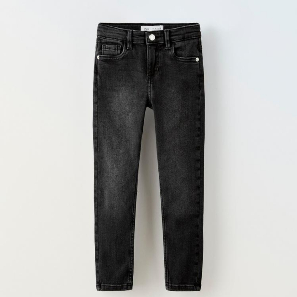 Zara High Rise Black Skinnies
